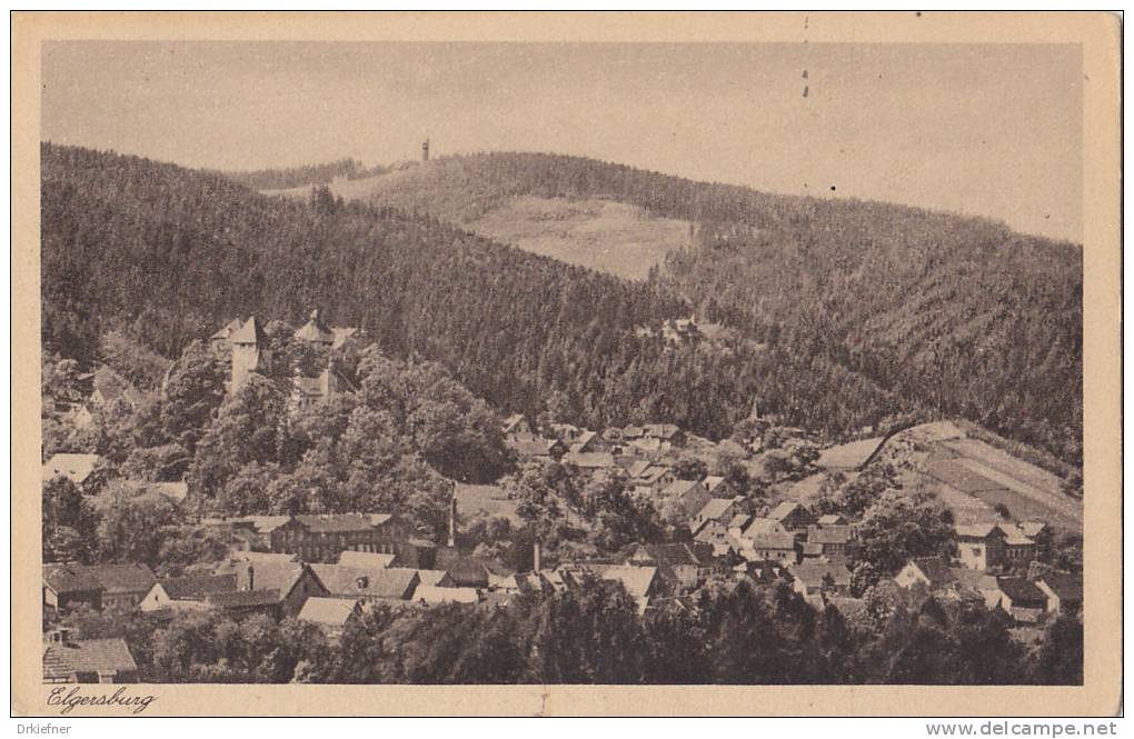 Bad Elgersburg, Mit Hohe Wartskopf, Um 1915 - Elgersburg