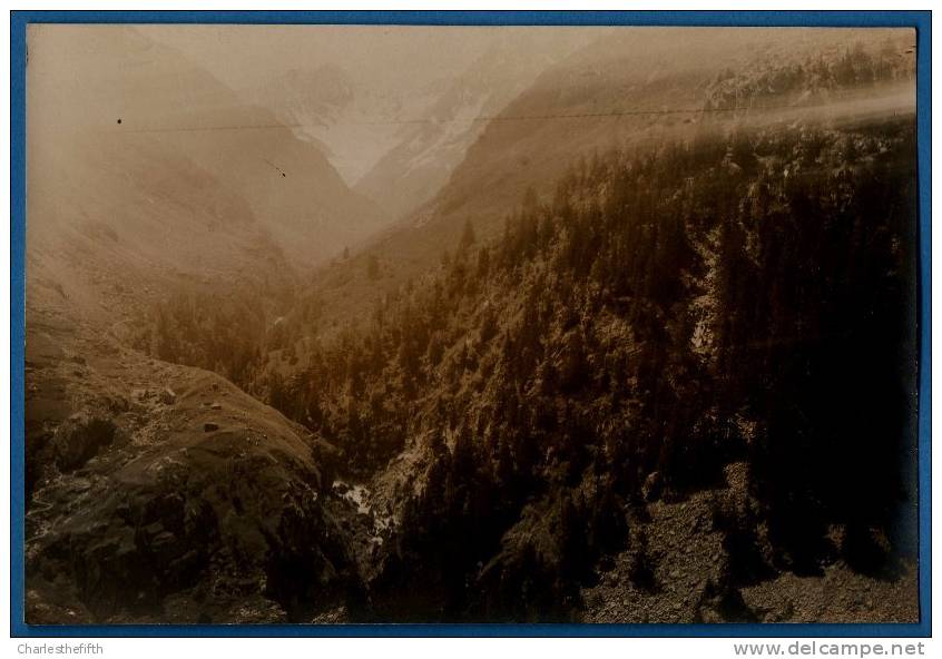 VERS 1930 VIEILLE PHOTO EN HAUTE SAVOIE  11 X 17 Cm - Autres & Non Classés