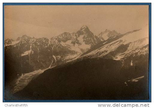 VERS 1930 VIEILLE PHOTO  EN HAUTE SAVOIE  11 X 17 Cm - Sonstige & Ohne Zuordnung