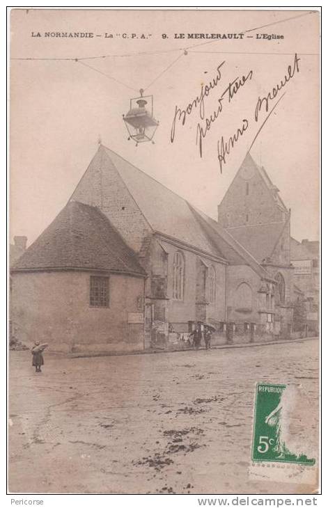 61 - Sées _ Le Merlerault -l´eglise - Le Merlerault