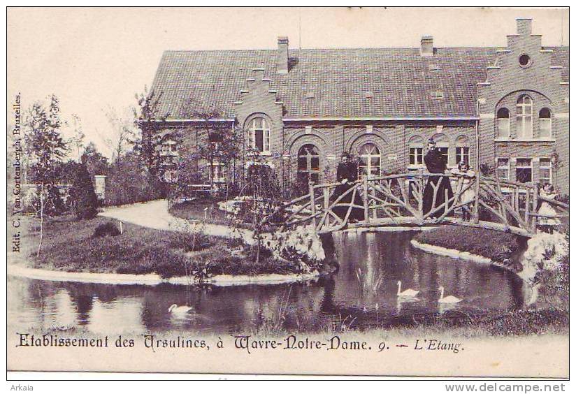 WAVRE-NOTRE-DAME = Etablissement Des Ursulines = L'étang  (vierge) - Wavre