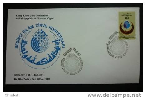 KIBRIS TÜRK 1987: Michel 212 / YT 197, FDC - FREE SHIPPING ABOVE 10 EURO - Covers & Documents