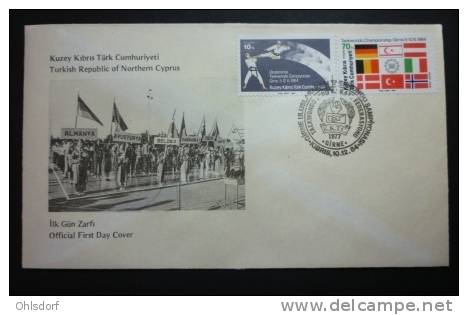 KIBRIS TÜRK 1984: Michel 156 - 157 / YT 141 - 142, FDC - FREE SHIPPING ABOVE 10 EURO - Covers & Documents