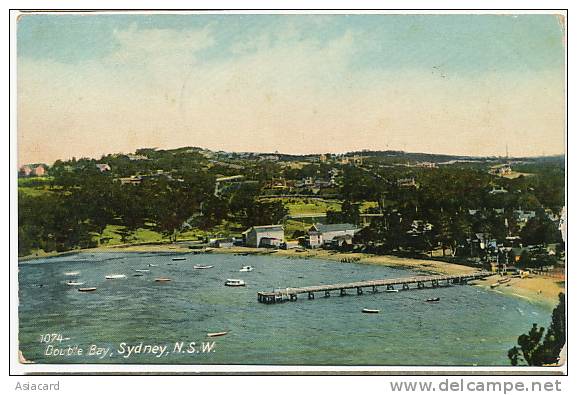 Sydney Double Bay NSW No 1074 Photo Davis - Sydney