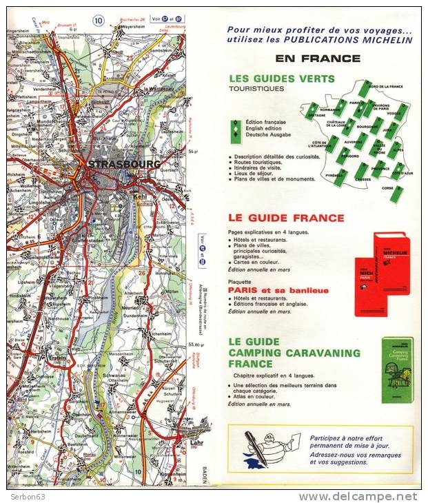 CARTE MICHELIN N°62 NEUVE PATINE SOLDE LIBRAIRIE MANUFACTURE FRANCAISE DES PNEUMATIQUES TOURISME FRANCE 1978 CHAUMONT ST - Cartes/Atlas
