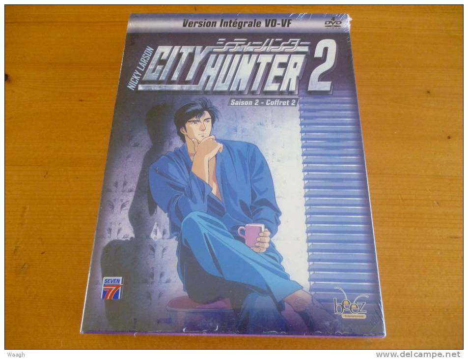 Coffret 4 DVD  NICKY LARSON "city Hunter 2" Saison 2 - Coffret 2 - Manga