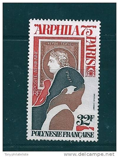 Polynésie  Poste Aérienne De 1975  N°92  Oblitéré - Used Stamps