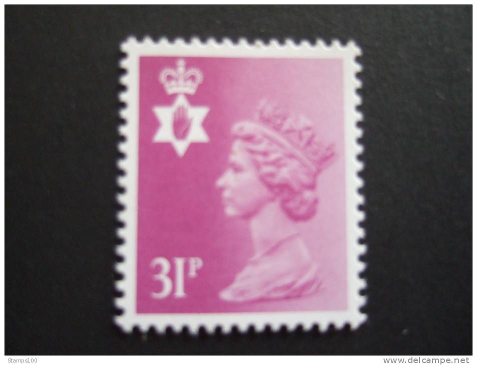 NORTHERN IRELAND 1984    MICHEL  44 TYPE   II  The White Line On The Hand Is Thick     MNH **    (04304-050) - Northern Ireland