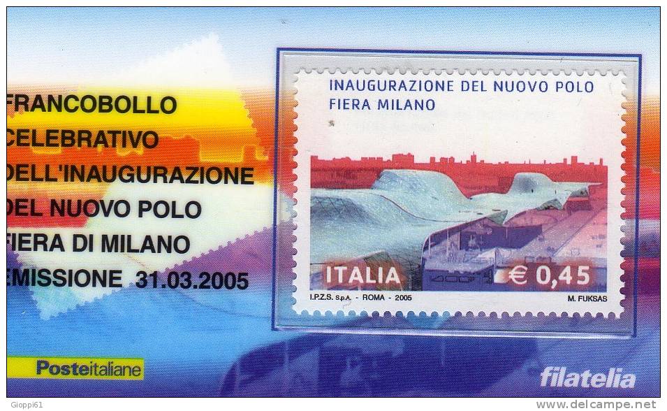 2005 Fiera Di Milano - Philatelic Cards