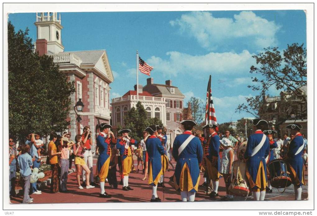 - LIBERTY SQUARE FIFE AND DRUM CORPS. - Scan Verso - - Disneyworld