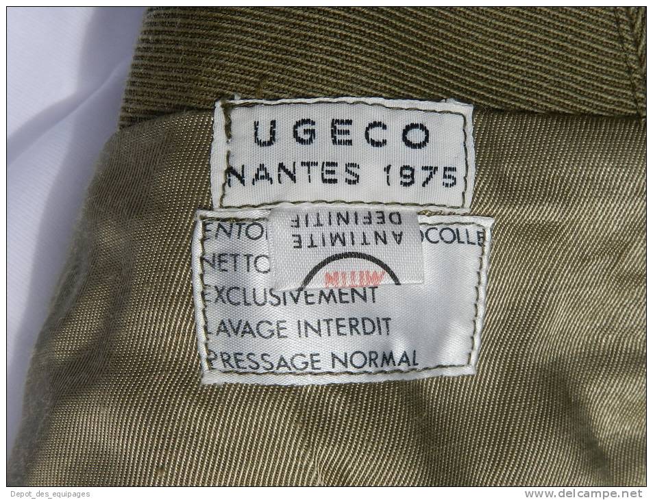 TRES BEL UNIFORME  MEDECIN  PARACHUTISTE   : 1° R.C.P.   - années 1970 - ETAT NEUF