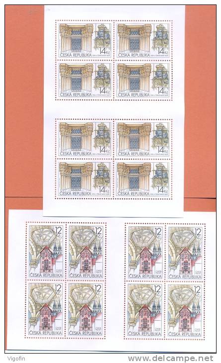 CZ 2011-670-1 ARCHITEKTURE, CZECH REPUBLIK, 2MS, MNH - Neufs