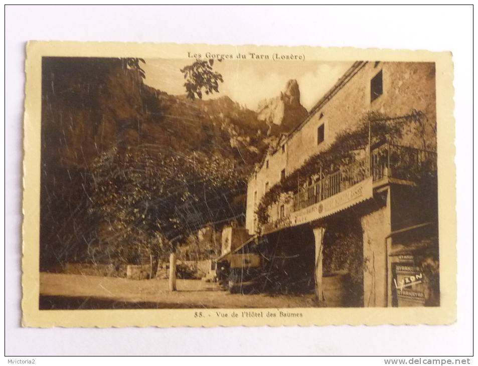 Gorges Du TARN - Vue De L'Hotel Des BAUMES - Autres & Non Classés