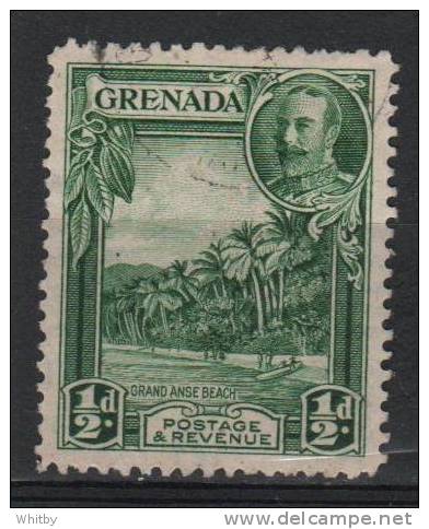 Grenada 1934 1/2p Grand Anse Beach Issue #114 - Grenada (...-1974)