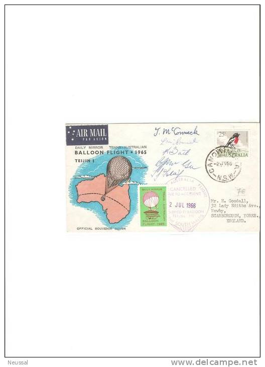 Carta De Australia - Storia Postale