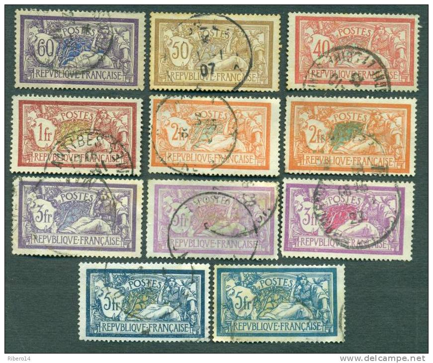 Timbres Type MERSON Obliteres - 1900-27 Merson