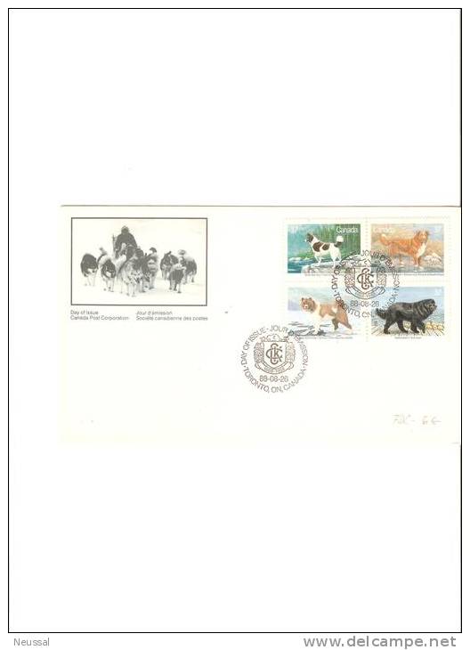 Carta De Primer Dia1988 - Covers & Documents