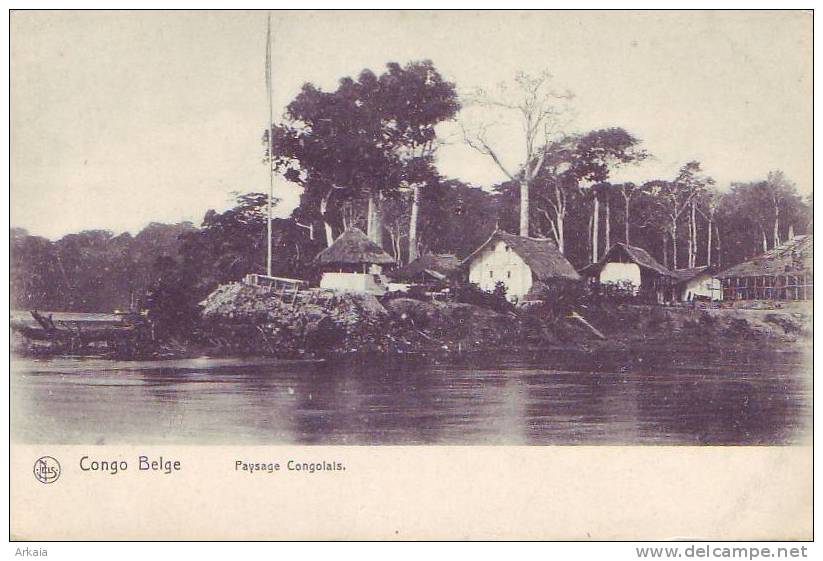 CONGO BELGE = Paysage Congolais (Nels) Vierge - Congo Belge