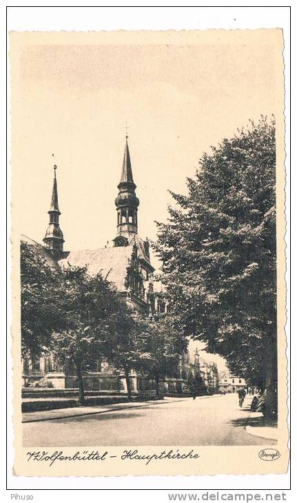 D2956   WOLFENBÜTTEL : Hauptkirche - Wolfenbuettel