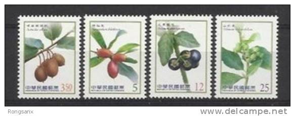 Taiwan 2012 Berries Postage Stamp - Fruits - Unused Stamps