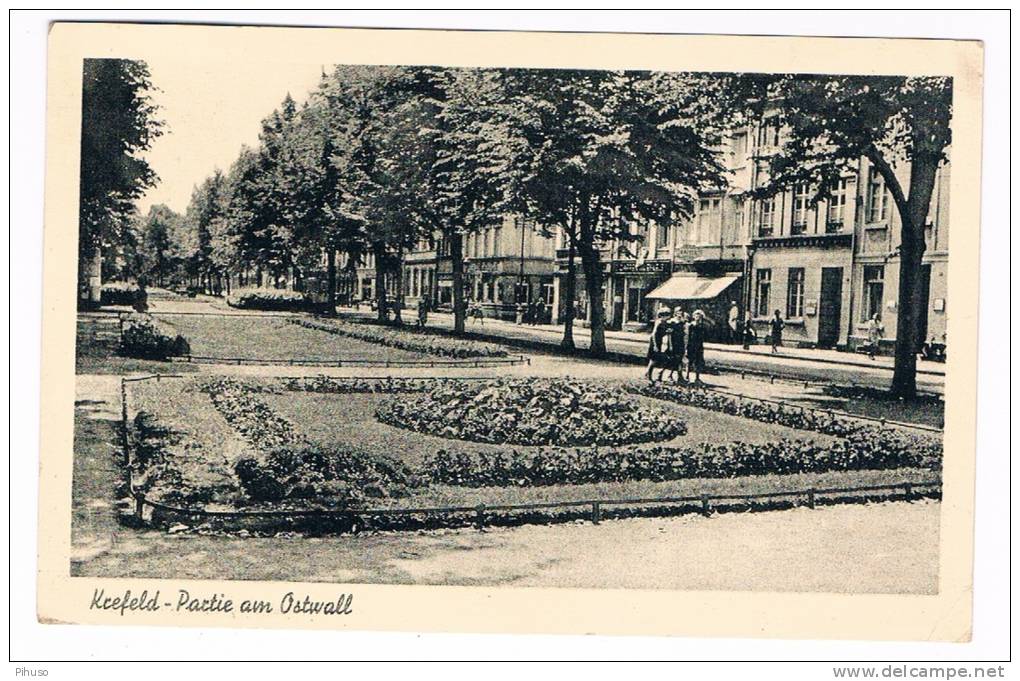 D2964    KREFELD : Partie Am Ostwall - Krefeld