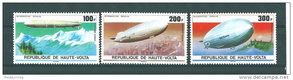 Haute-Volta: PA  205/ 207 **   Zeppelins - Zeppelins