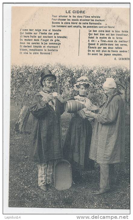 G G M 599 -C P A - EN NORMANDE -LE CIDRE - Andere & Zonder Classificatie