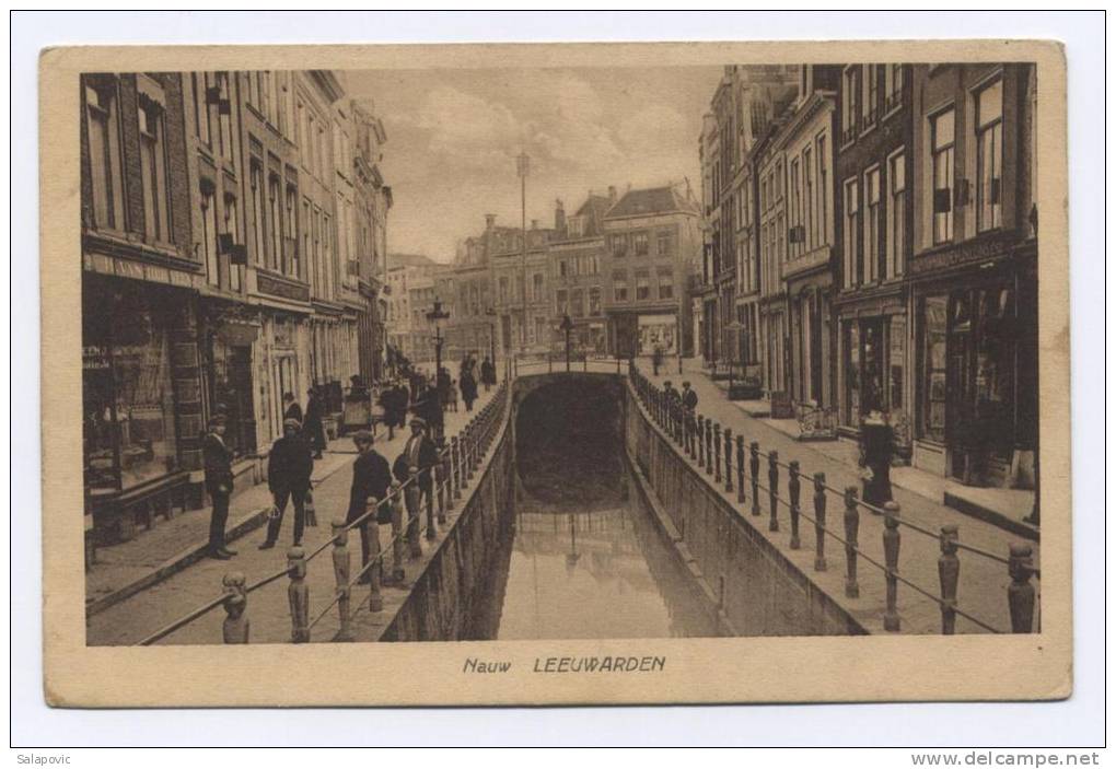 NAUW LEEUWARDEN 1923  2 SCANS - Leeuwarden