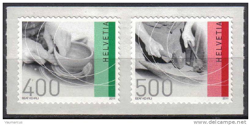 2011 Zu 1388-1389 / Mi 2208-2209 / YT 2134-2135 ARTISANAT ** / MNH - Unused Stamps