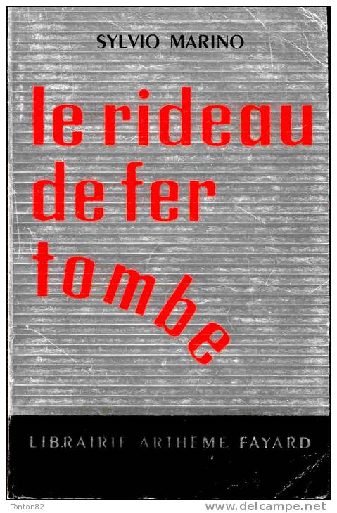 Le Rideau De Fer Tombe - Sylvio Marino - ( 1950 ) - Antiguos (Antes De 1960)