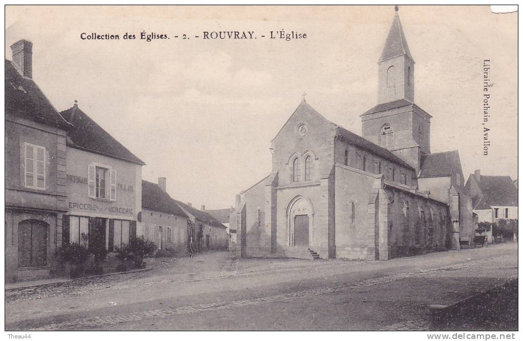 &curren;&curren; 2 - ROUVRAY - L'église   &curren;&curren; - Autres & Non Classés