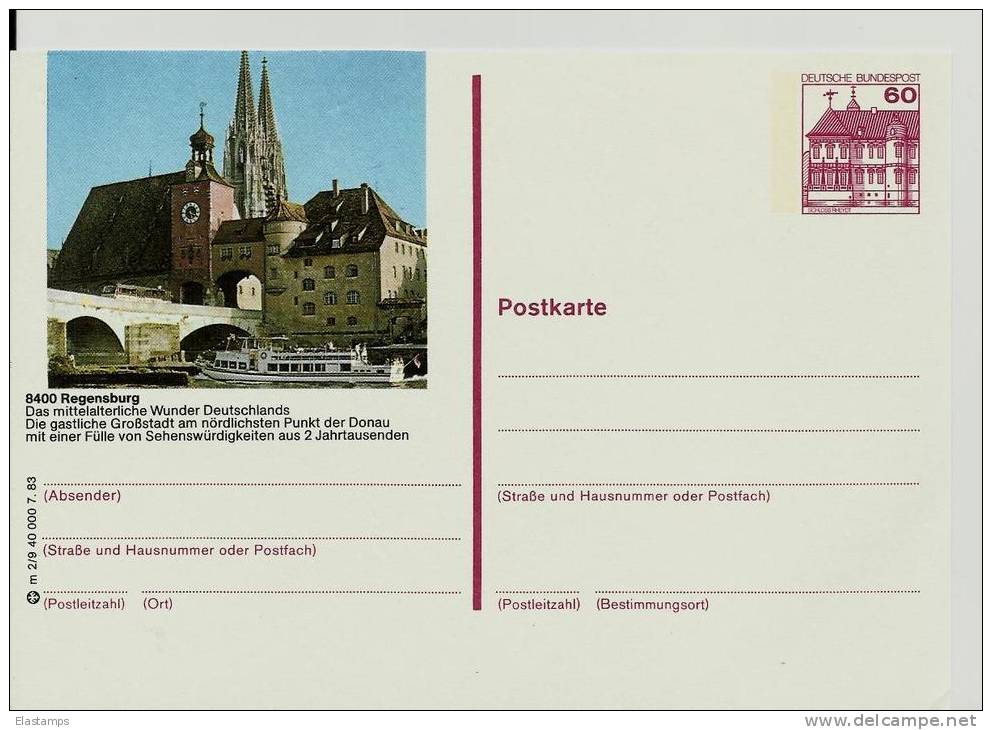 =DE GS - Cartes Postales Illustrées - Neuves