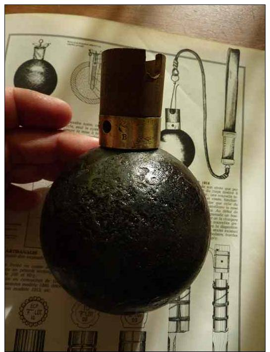 Grenade Boule Ww1 Neutra ! - 1914-18