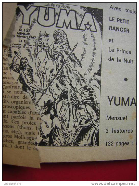 RARE BD PETIT FORMAT  OMBRAX N° 13 MENSUEL 10 FEVRIER 1967  ETAT CORRECTE MAIS INCOMPLET MANQUE PAGE 63 A 68