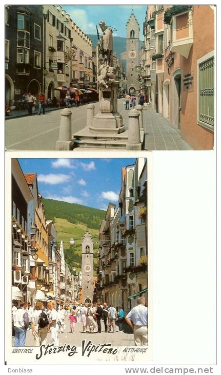 Vipiteno / Sterzing (Bolzano - Bozen): Lotto 4 Cartoline Viaggiate (auto, Topolino) - Vipiteno