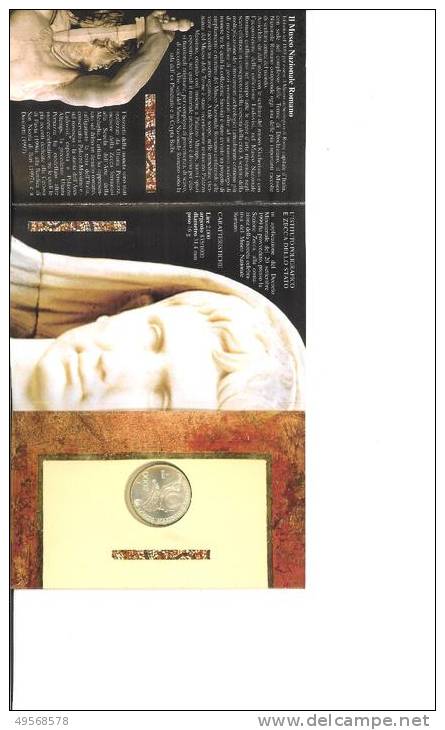 MUSEO NAZIONALE ROMANO - MONETA CELEBRATIVA 1999 FDC  £,2.000 - - Herdenking