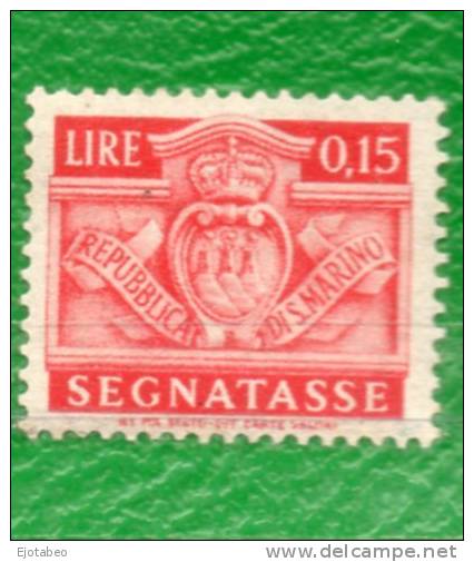 9    SAN MARINO -1945  Segnatase   15 C. - Nuovi