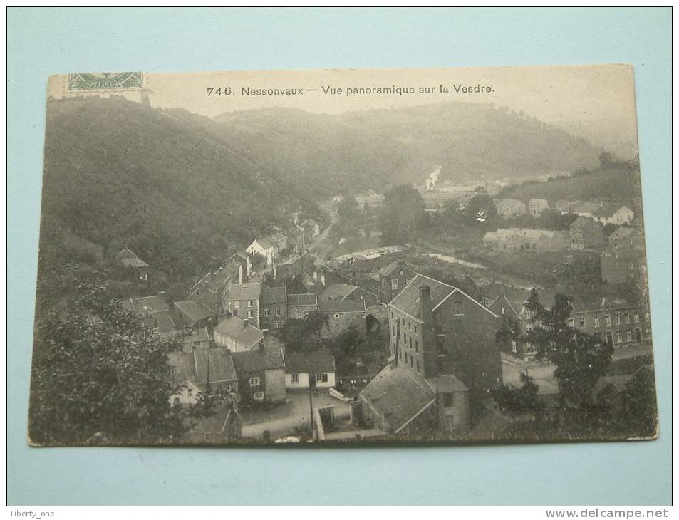 Nessonvaux - Vue Panoramique Sur La Vesdre - Anno 1912 ( Zie Foto Voor Details ) !! - Trooz