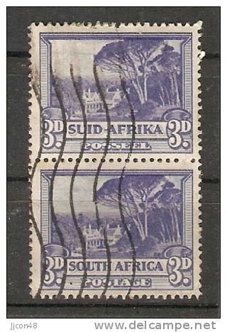 South Africa 1947-54  3d  (o) - Used Stamps