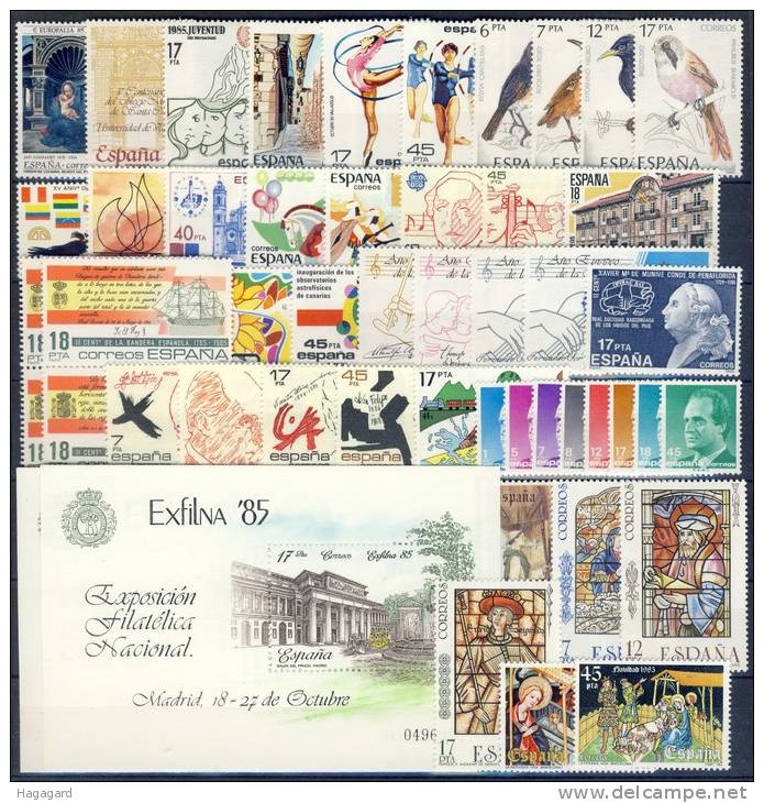 #A1279. Spain 1985. Year Set (see Description !). MNH(**) - Années Complètes