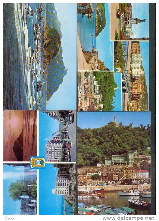 4702- Lot De 10 CPM De SAN SEBASTIAN - 5 - 99 Postcards