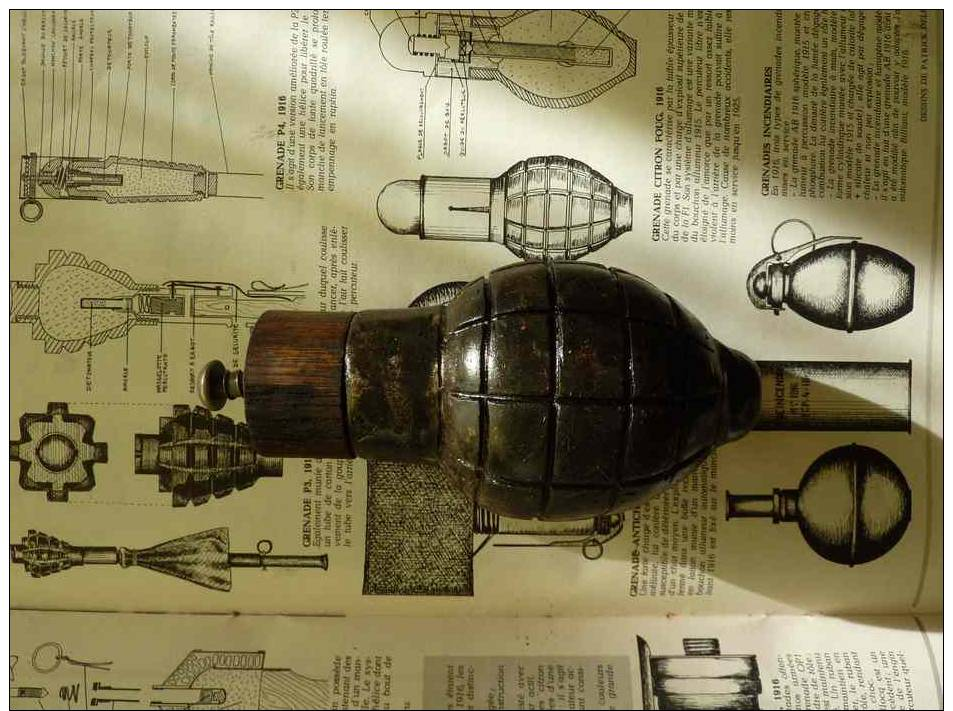 Grenade Foug Citron 1914 Ww1 Neutra ! - 1914-18