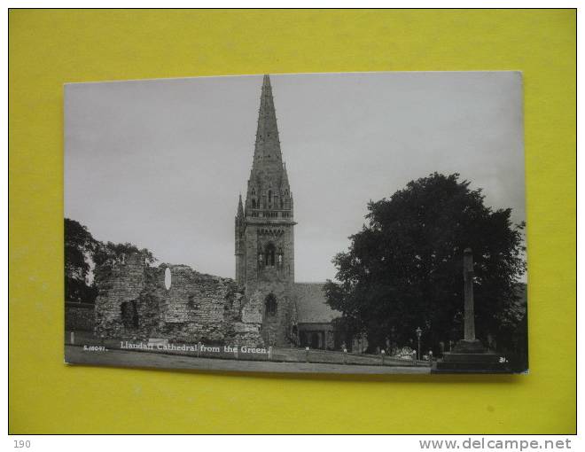 Llandaff Cathedral From The Green - Sonstige & Ohne Zuordnung