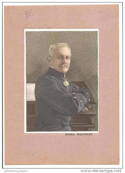 Histoire, Militaria, "Général Maunoury" - Geschiedenis