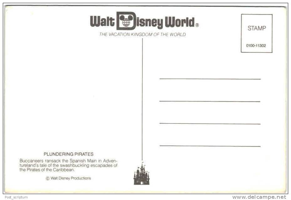 Thème - Disney - Disneyworld Plundering Pirates - Disneyworld
