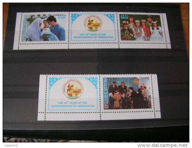 LOT TIMBRES NEUFS D UZBEKISTAN - Vrac (max 999 Timbres)