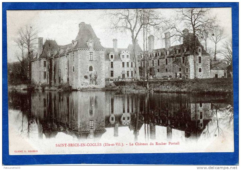 35 SAINT BRICE EN COGLES LE CHATEAU DU ROCHER-PORTAIL - Other & Unclassified