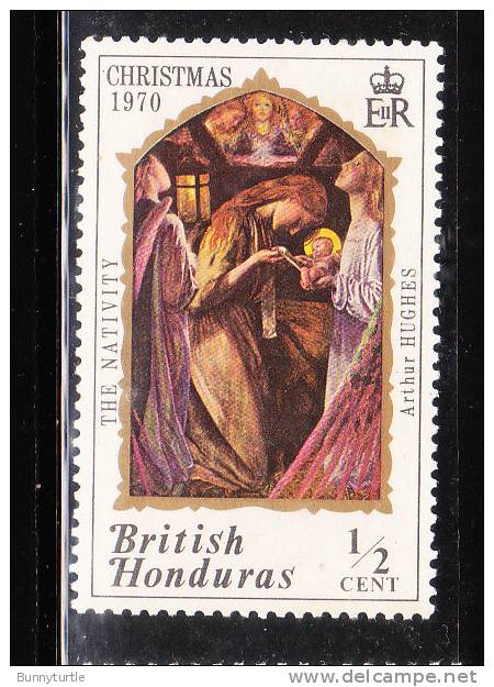 British Honduras 1970 Christmas Nativity MNH - Honduras Británica (...-1970)