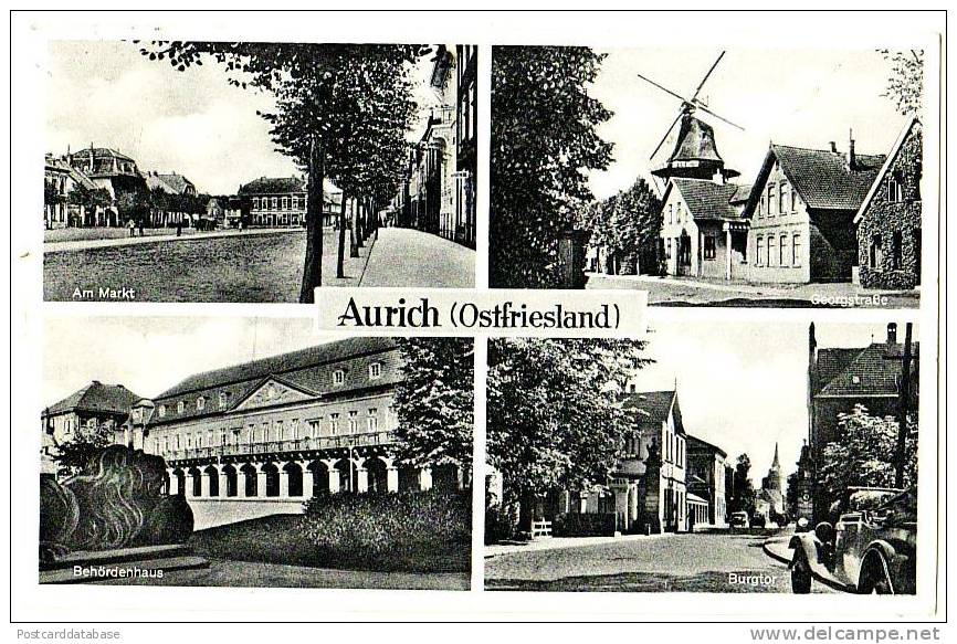 Aurich (Ostfriesland) - & Windmill - Aurich