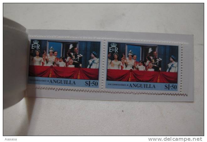 B- Anguilla STAMP BOOKLET  -- Anguilla 315-8 Booklet MNH ROYALTY, Island In The Sun - Anguilla (1968-...)